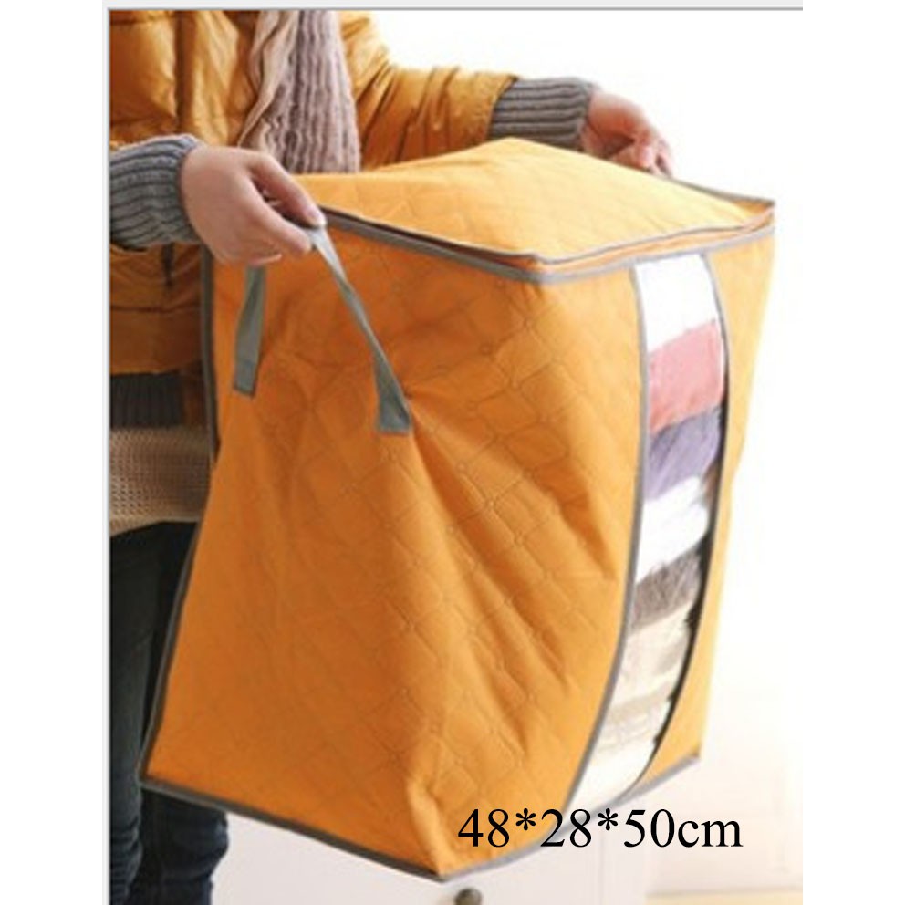 Tas Storage Box Tempat Pakaian Baju Laundry Bed Cover Selimut Serbaguna