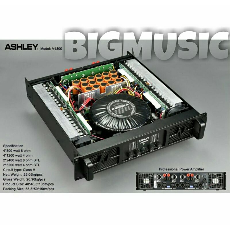 Power Ashley V4800 4 Channel