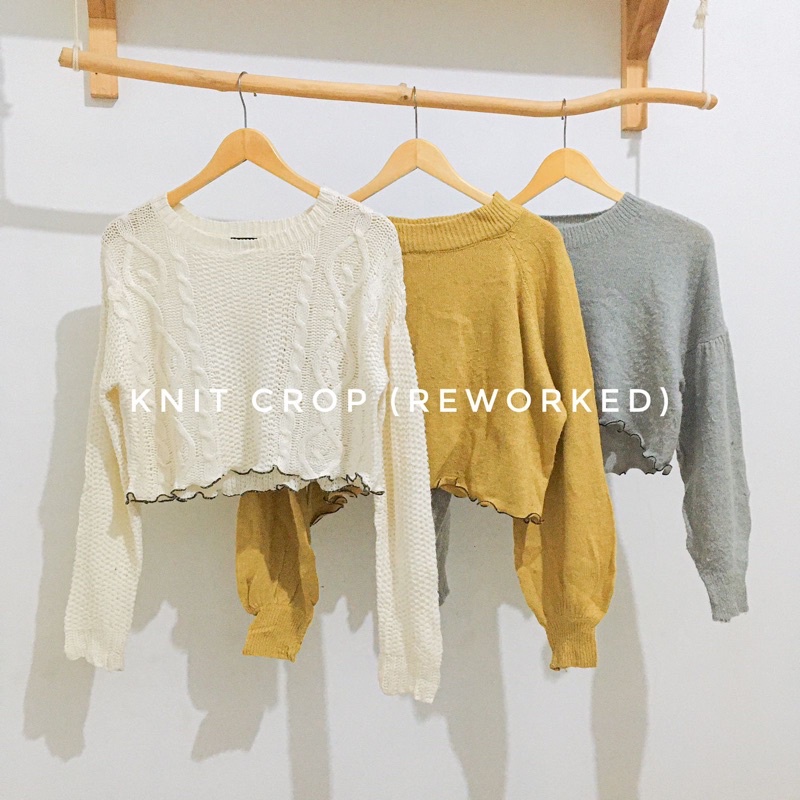 Knit crop (reworked)