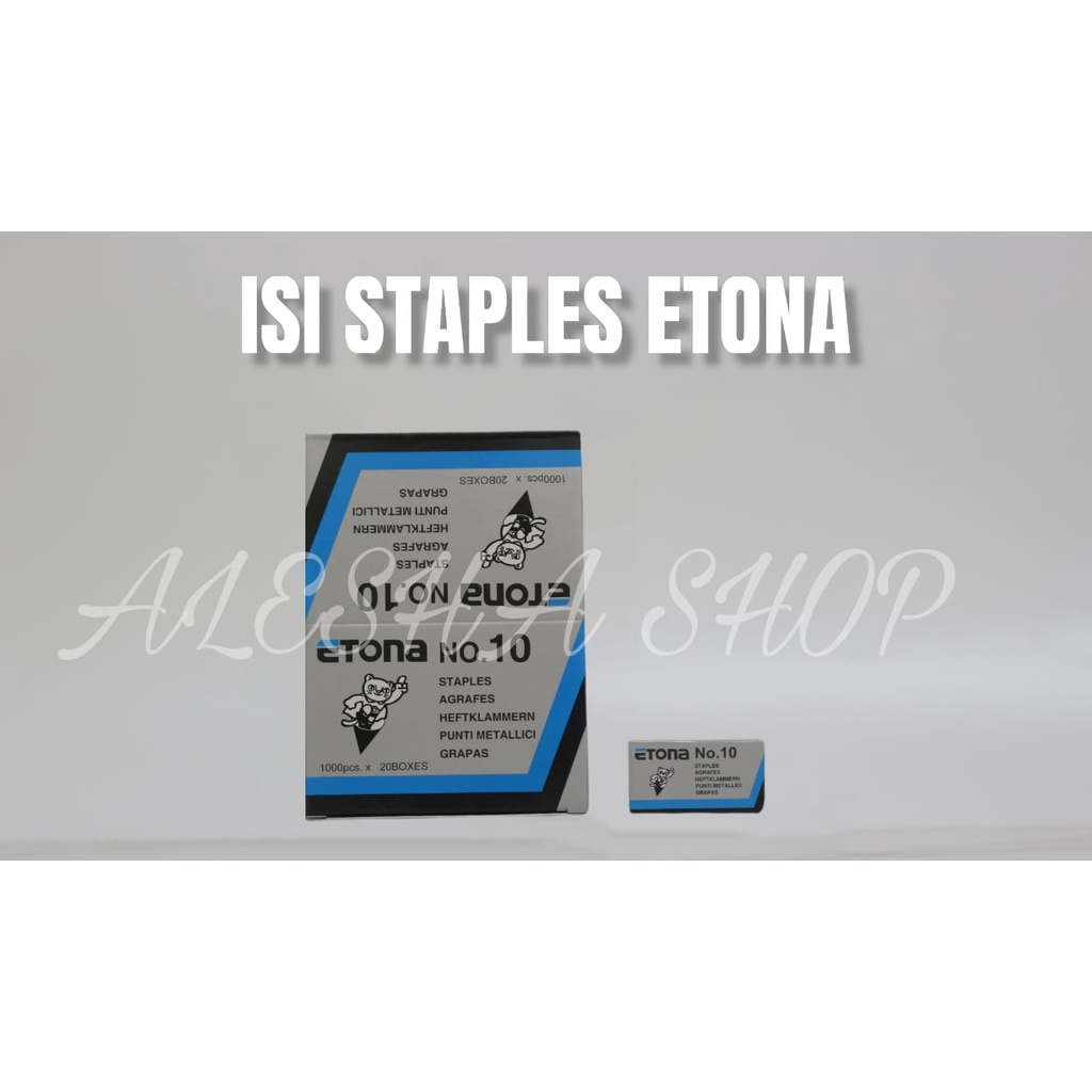 

Isi Staples Etona No. 10-1M