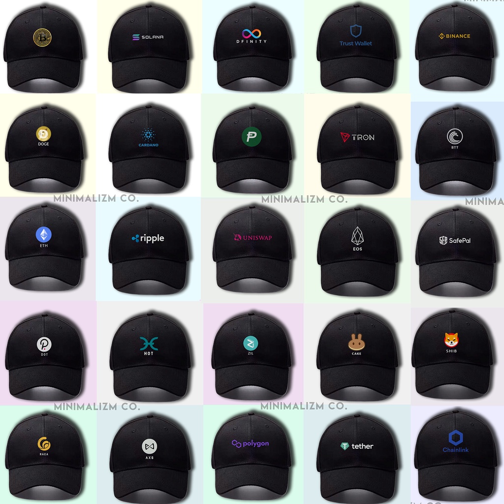 PREMIUM Topi Crypto CRYPTOCURRENCY Bitcoin Binance Shiba Inu Solana Cardano XRP Doge Coin ETH Pancak