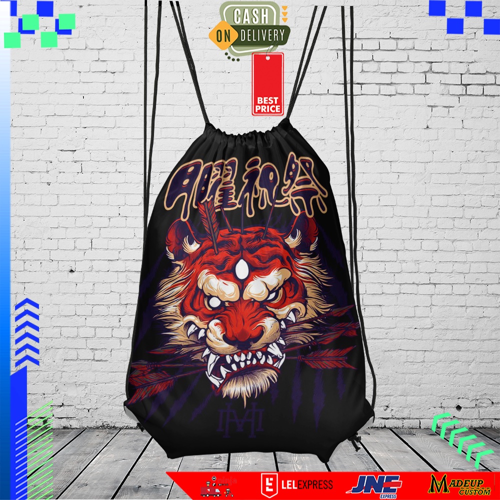 Tas Serut/String Bag Custom J1-02 Fullprint Terbaru