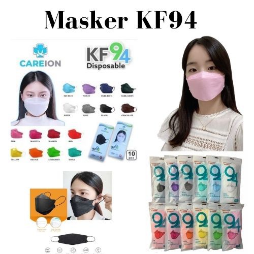 Masker KF94 Korea EVO Earloop 4 Ply/ 10 pcs