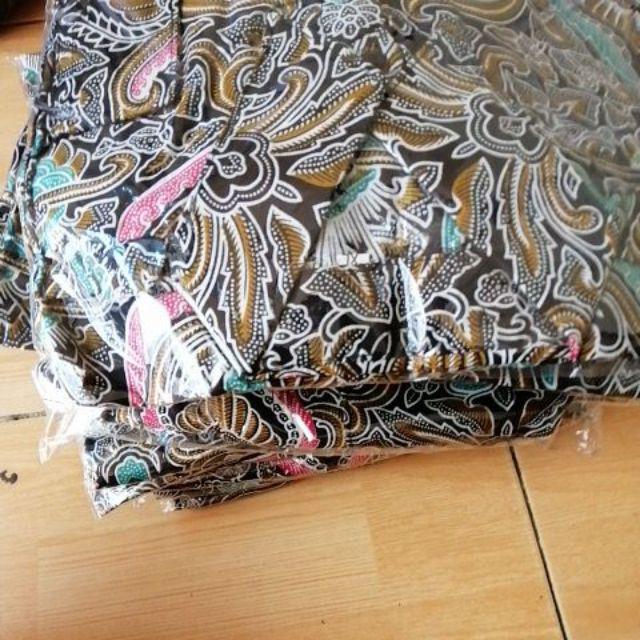 Kemeja Batik Pria Modern Merak