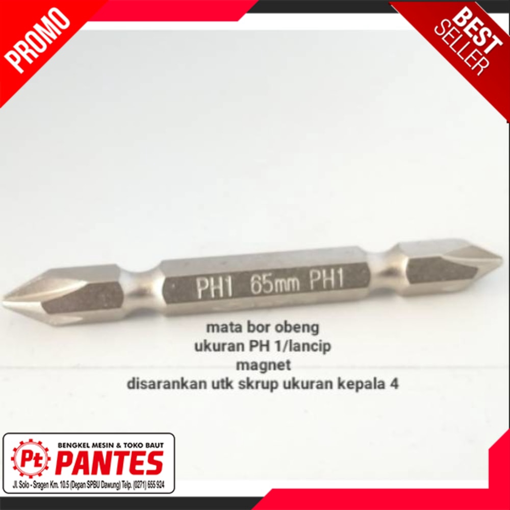 MATA BOR OBENG PH1 MATA OBENG MATA BOR OBENG SCREW - READY STOK