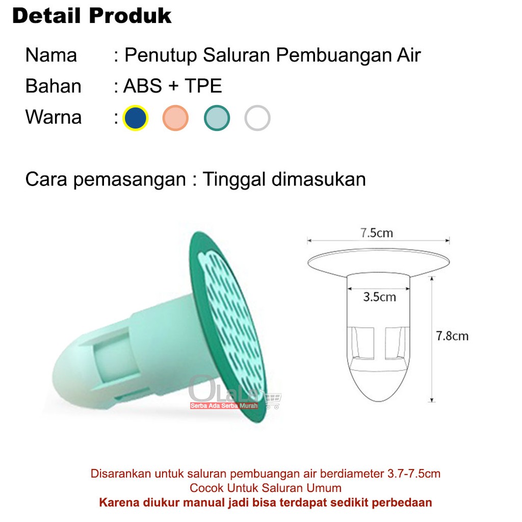 PENUTUP SALURAN PEMBUANGAN OLL-0702