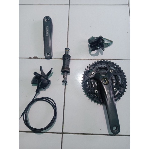 Crankset shimano