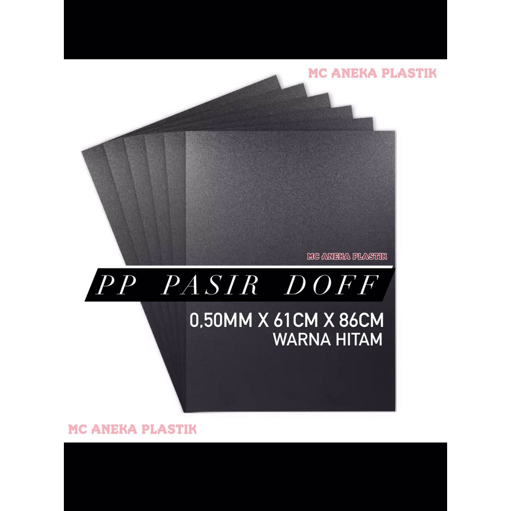 

PLASTIK MIKA PP WARNA TEBAL 0.50MM x 61cm x 86cm