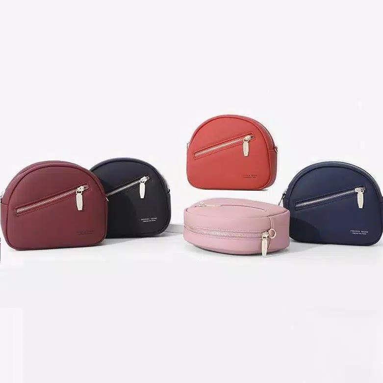 [SAMA] TAS SELEMPANG WANITA SETENGAH LINGKARAN KUALITAS IMPORT WB 05