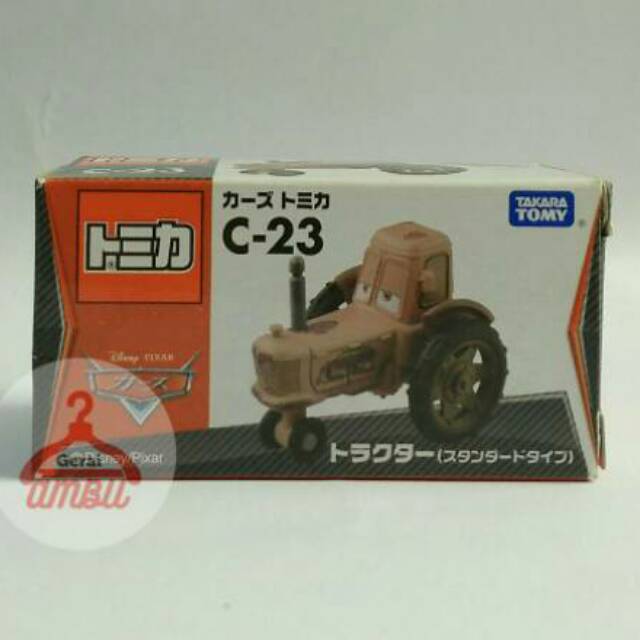 TAKARA TOMY | Tomica Cars C-23 Tractor Disney Pixar Takara Tomy Original Murah | Mobil Diecast