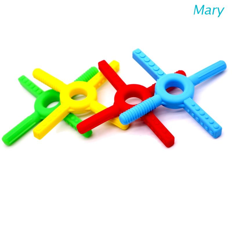 Mary Mainan Teether Bayi Newborn Bahan Silikon