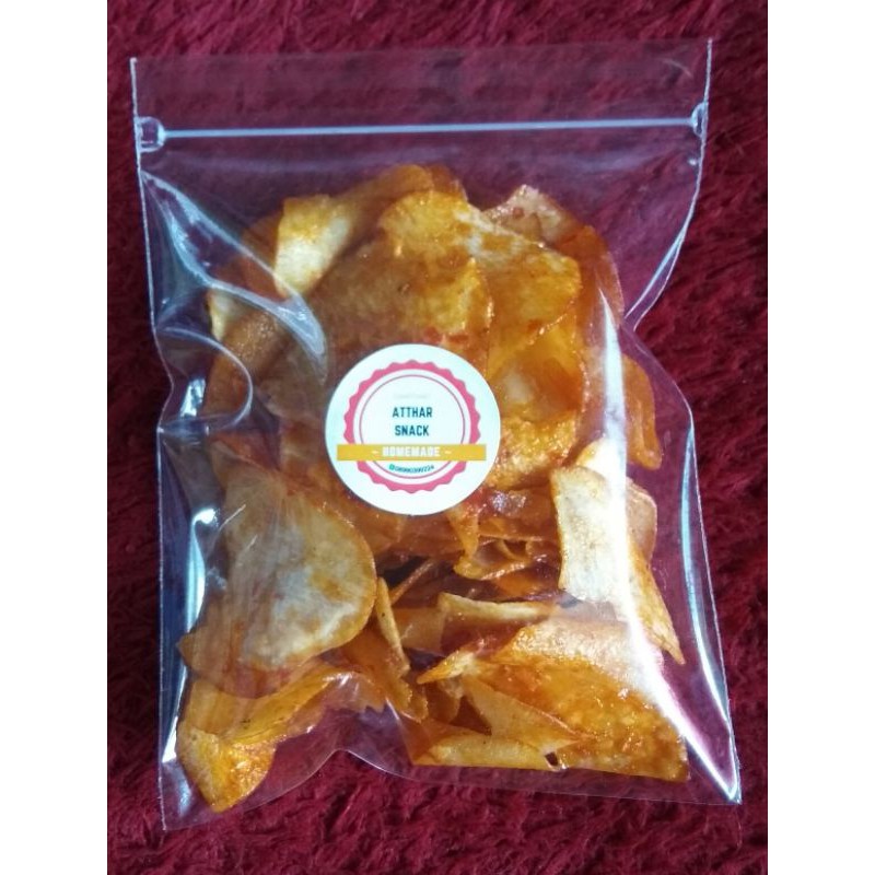 

Keripik Singkong Balado Pedas Manis 100gr