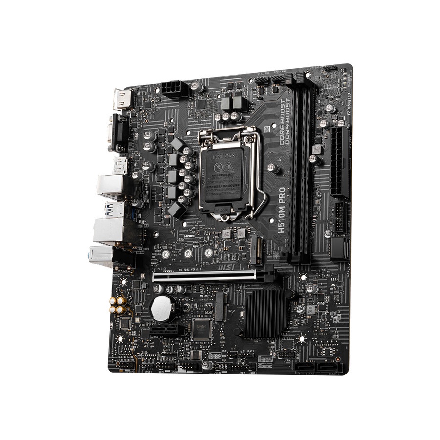 MSI H510M PRO (Intel LGA1200, H510, DDR4) Motherboard Rocket Lake