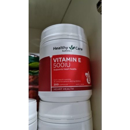 Healthy Care Australia Vitamin E 200 kapsul 500iu