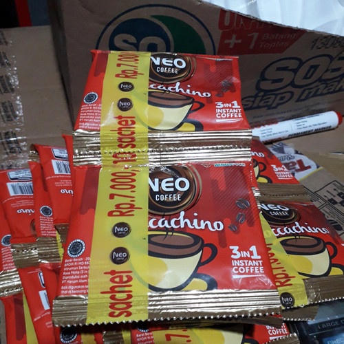 

KOPI NEO COFFEE 3IN1 INSTANT 10X20GR + 5 SACHET ALL VARIAN