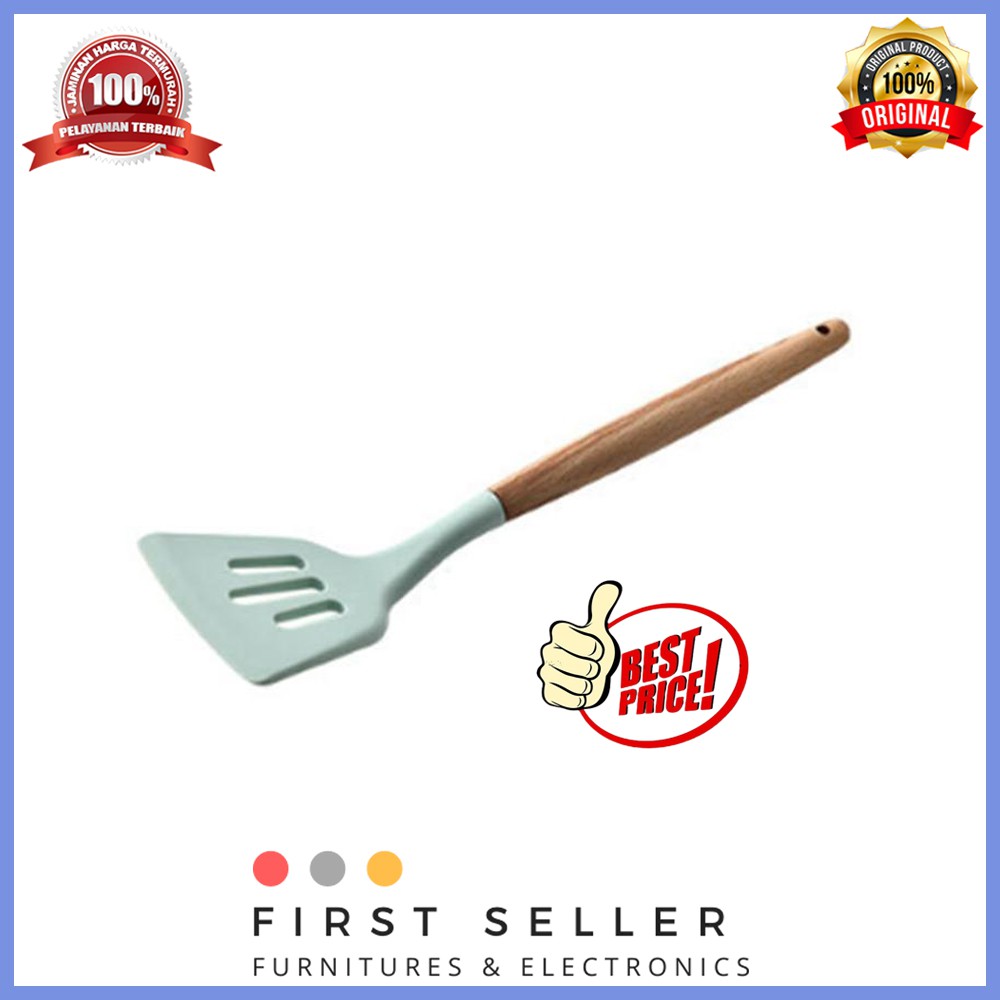 UTENSIL PERALATAN MASAK SILICONE KITCHEN  5 PCS IMPORT ANTI LENGKET TERMURAH !