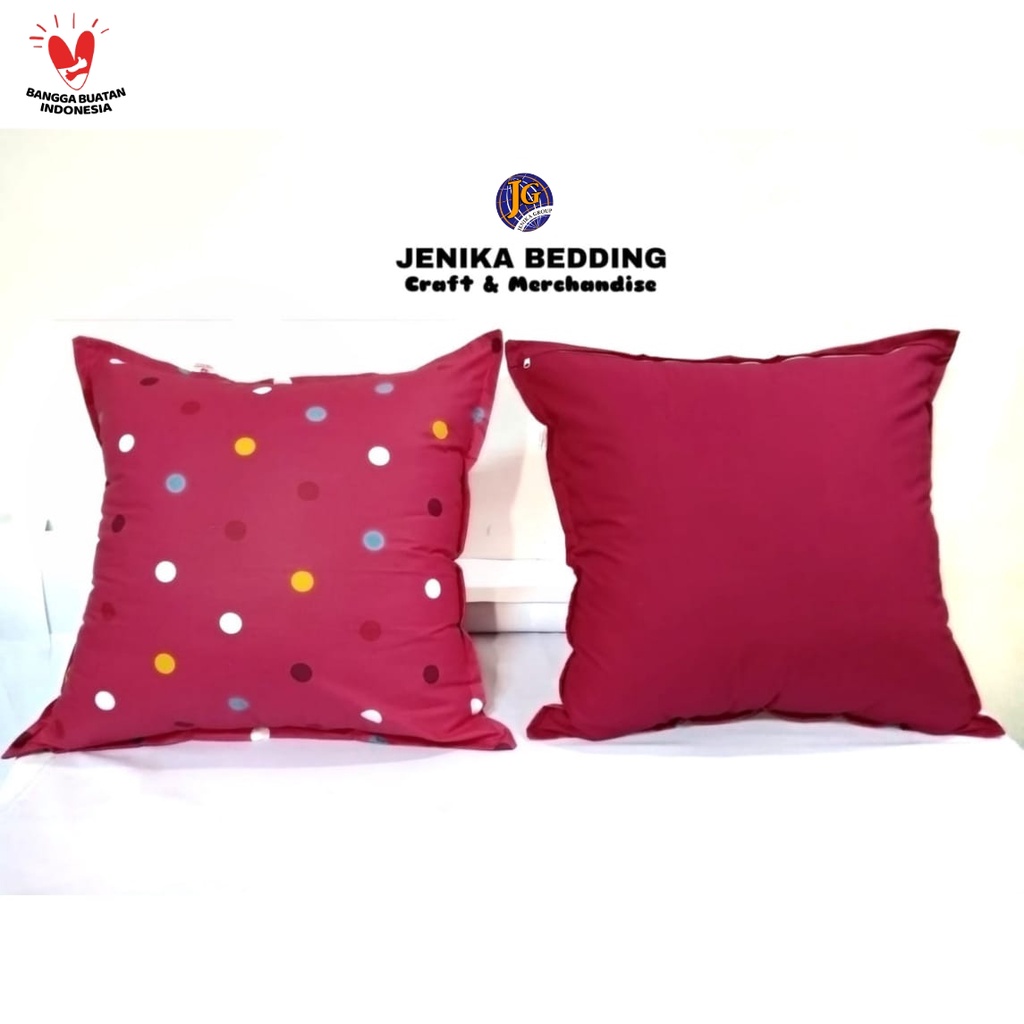 Set Sarung Bantal Sofa (2pcs) Motif Uk. 60x60cm