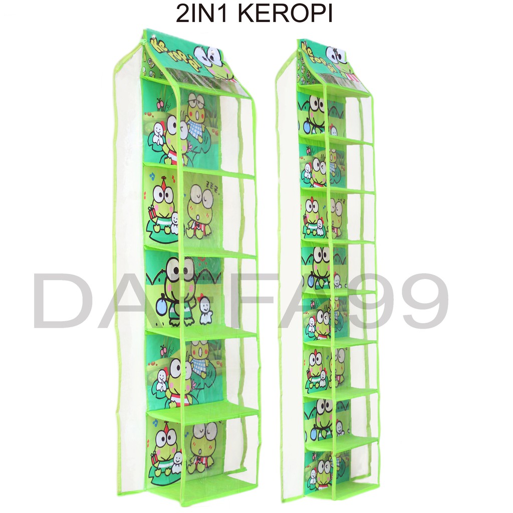 SET RAK ORGANIZER 2 IN 1 KARAKTER SELETING