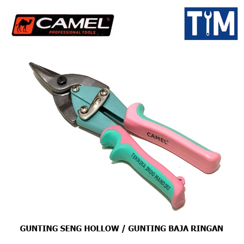 CAMEL Gunting Hollow / Gunting Baja Ringan / Gunting Seng 10 INCH