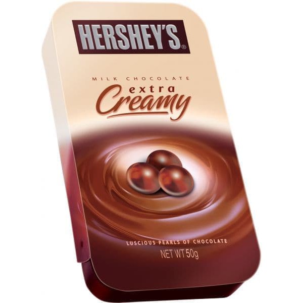 

#HANDCARRY Hershey's Extra Creamy Chocolate Pearls 50g - UFOHCR1108