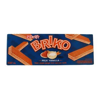 

WAFER DELFI BRIKO MILK VANILLA 198 GRAM