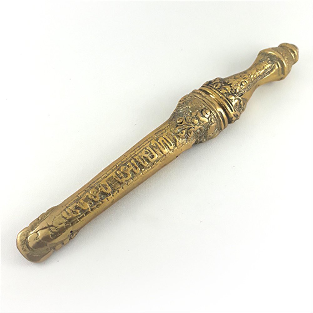 Keris Tombak Klewer Emas Combong Antik Unik Murah