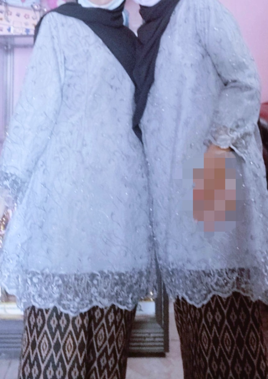 Promo Termurah Ada Anak || Couple Batik New Selendang Diamond Brown Alita Keona