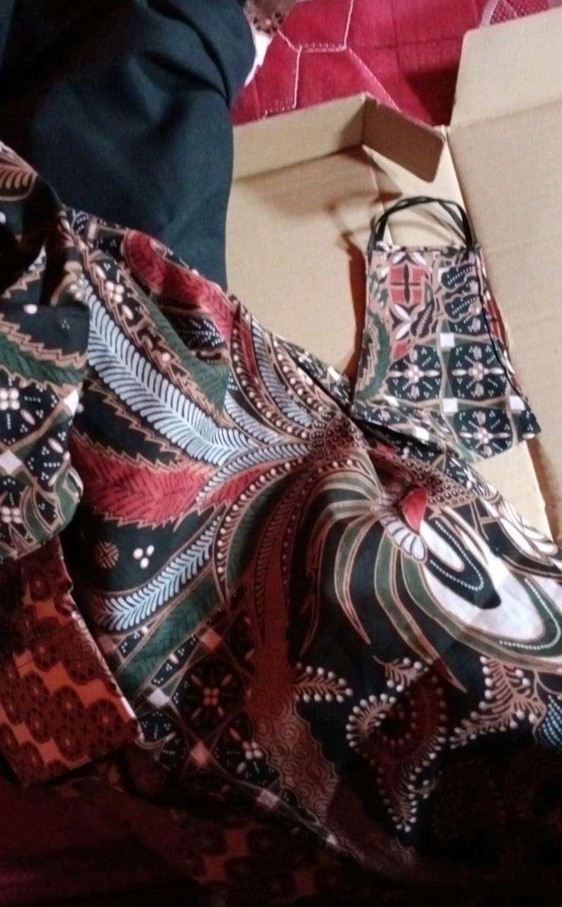 Kemeja Batik Pria Lengan Panjang Slimfiit Premium Baju Batik Pria Modern Solo Batik Aluna Gba 027