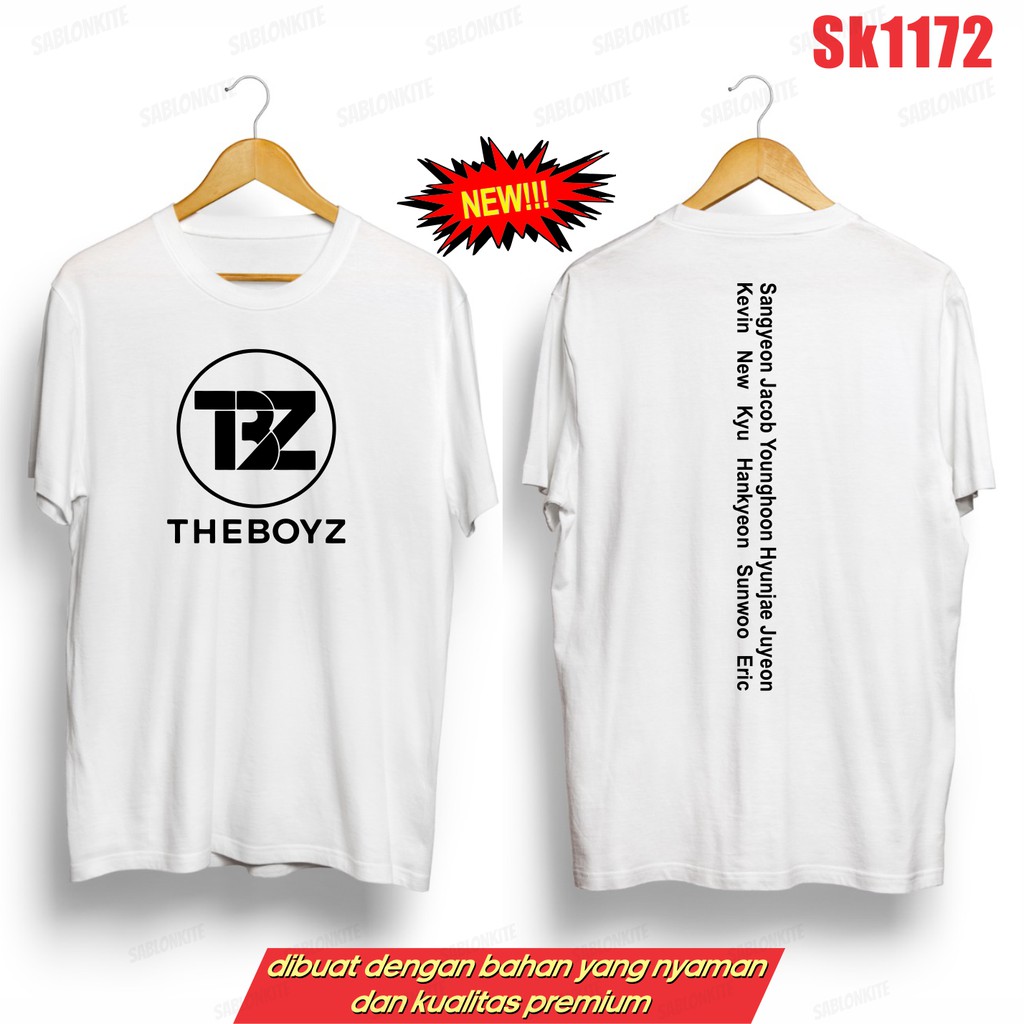 MURAH!!! KAOS THE BOYZ FULL MEMBER SK1172 UNISEX