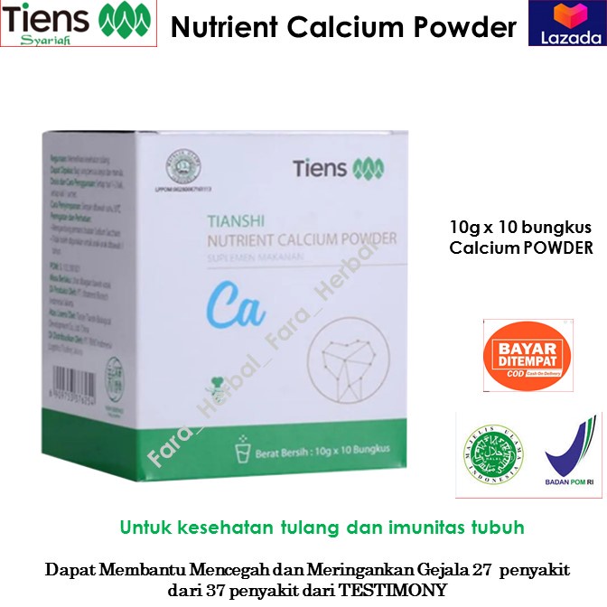 Susu Peninggi Badan Tiens - NHCP Kalsium Susu Nutrient High Calcium NHCP