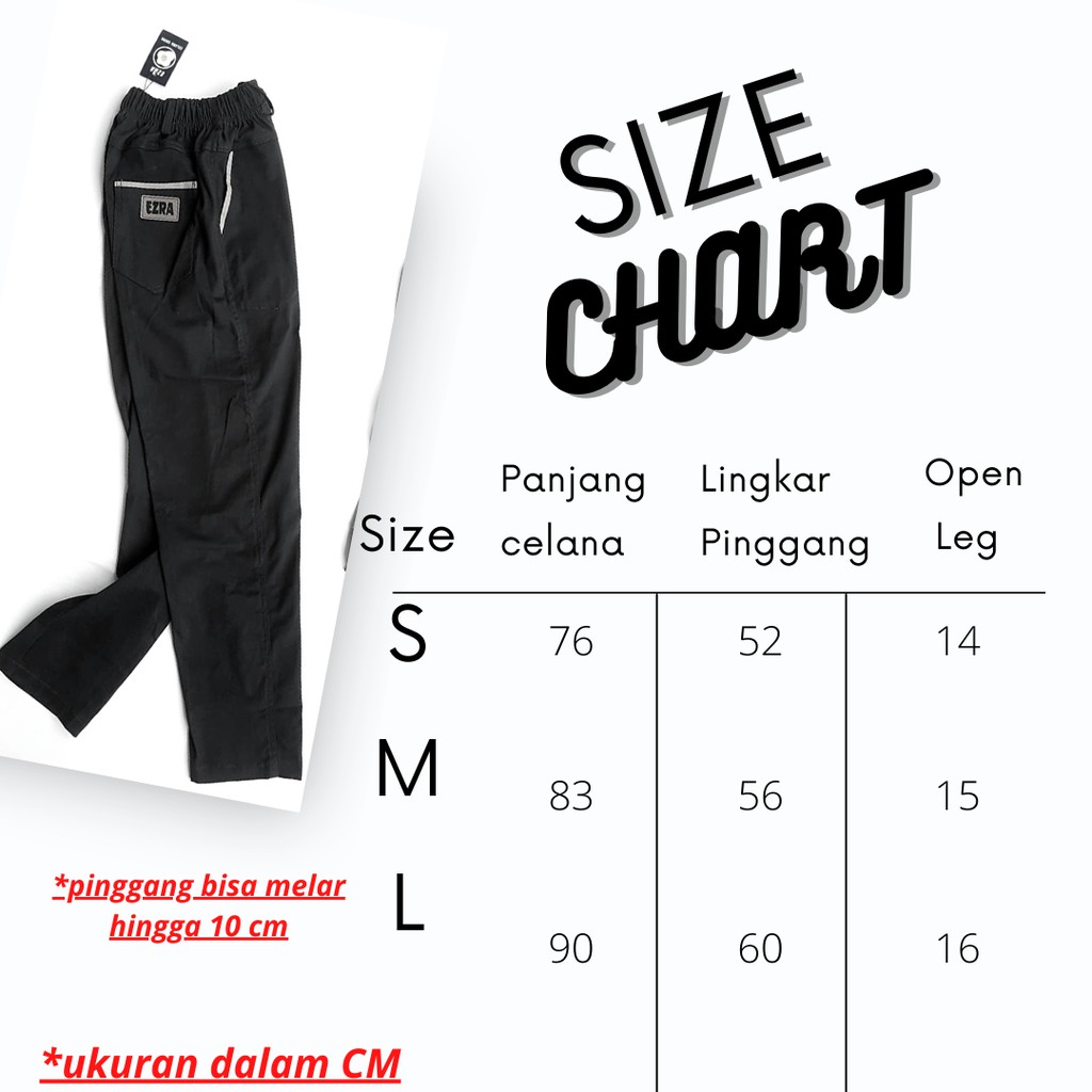 Ezra Kids Celana Chino Panjang Anak Remaja Laki Laki 11-15 Tahun Bahan Twill Stretch