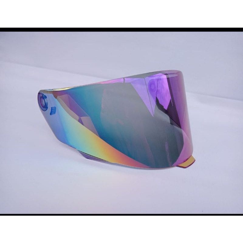 Flat Visor KYT TT Course iridium Purple Norisk