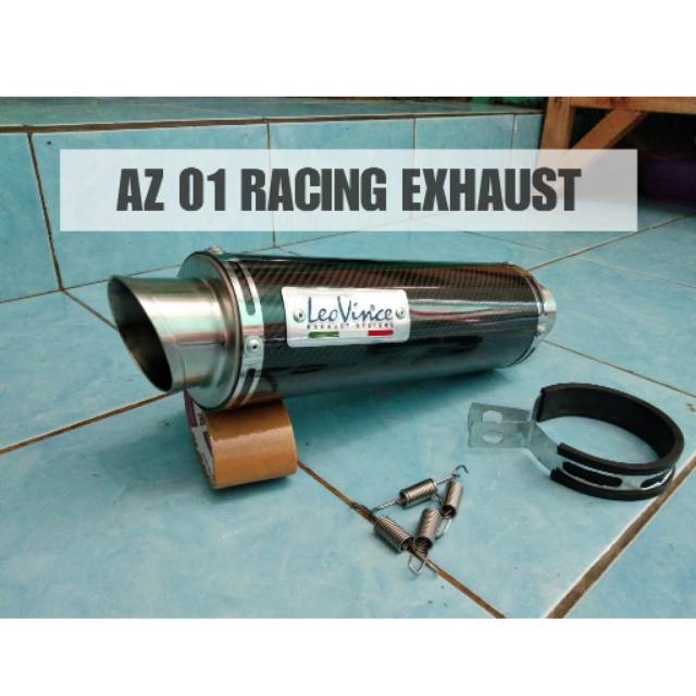 Knalpot Leovince Gp Corsa carbon Silencer Leovince carbon Knalpot racing leovince Silencer Only