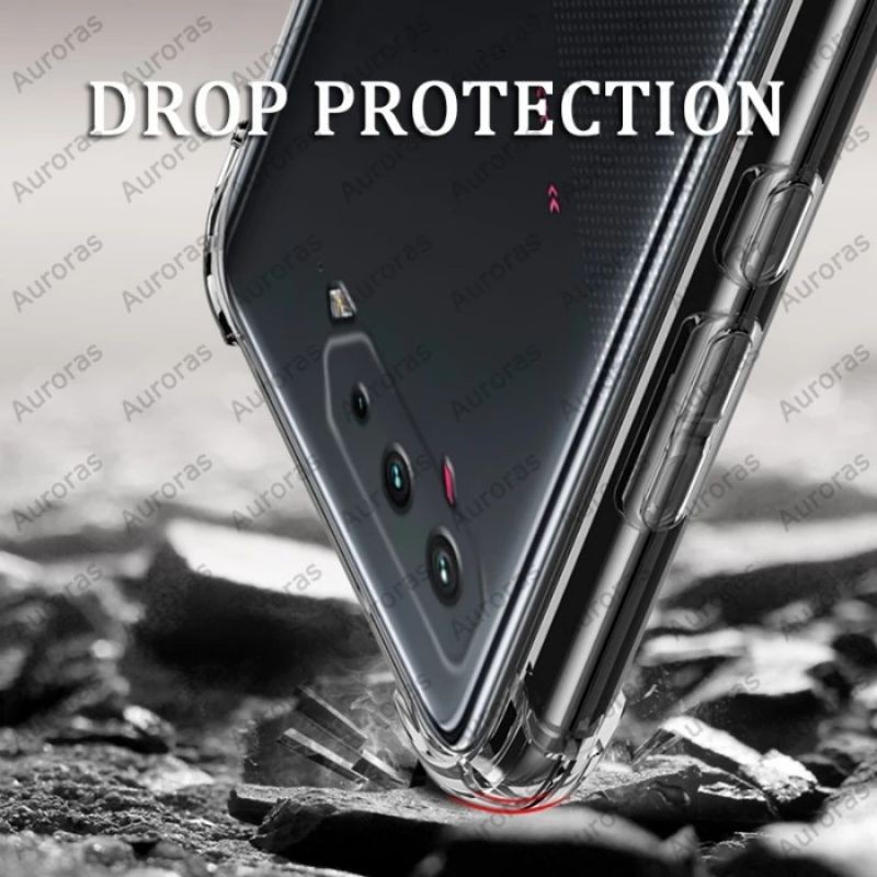 Soft Case Silikon Asus ROG Phone 5 ROG Phone 5s ROG Phone 3 Bening Transparant Airbag Anti Crack Tebal