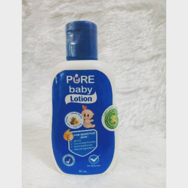pure baby lotion