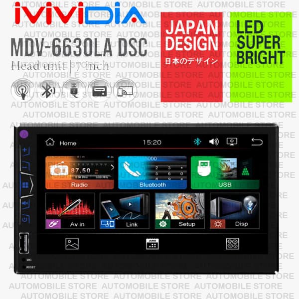 MVIDIA Head Unit Universal Autolink Android Capasitive Mobil 2 Murah