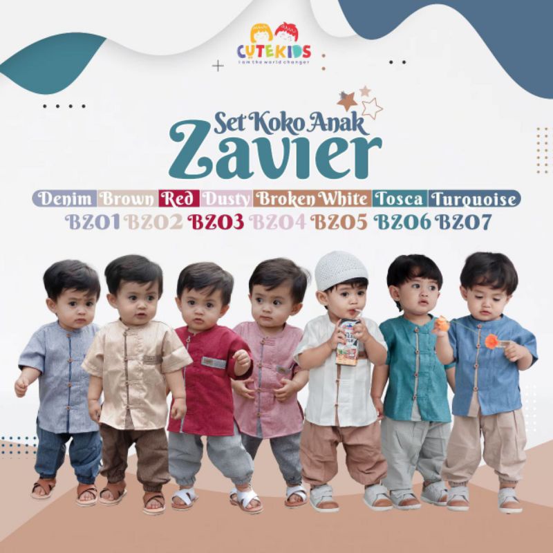 set zavier by cutekids