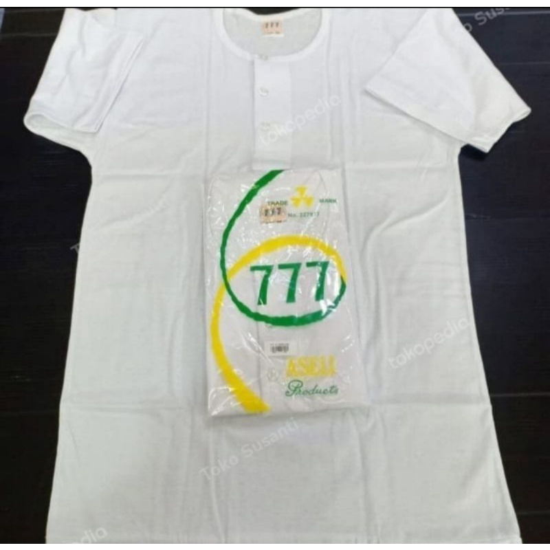 Kaos Oblong Kancing 777 Aseli  asli  no 36