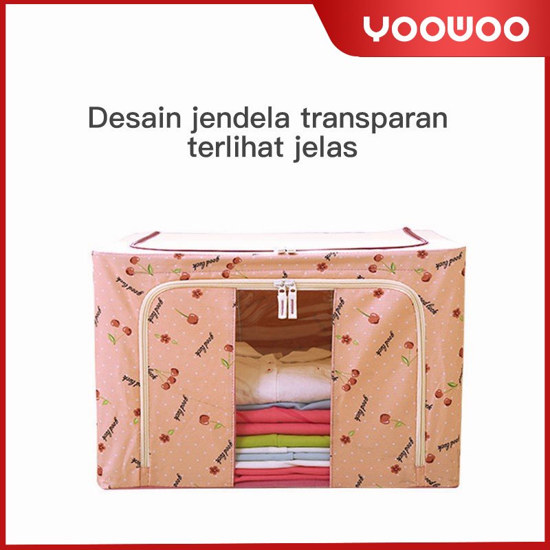 72L lemari pakaian / box pakaian serbaguna / tempat penyimpanan baju/ tempat baju lipat