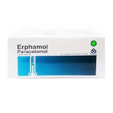 Erphamol paracetamol Box isi 100 Kaplet