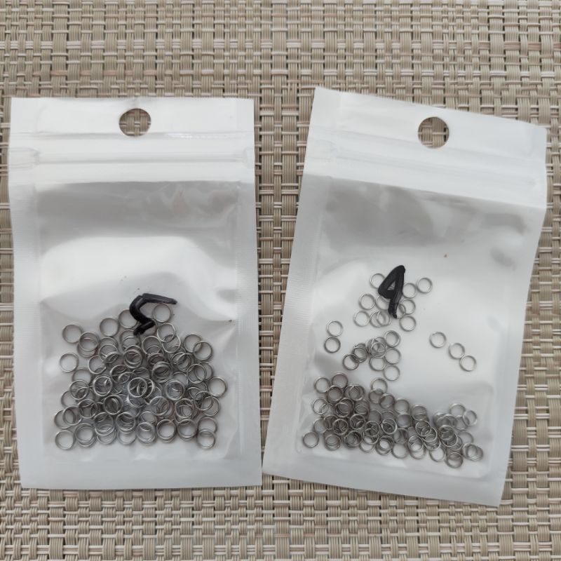 SPLIT RING kawat bulat isi 100