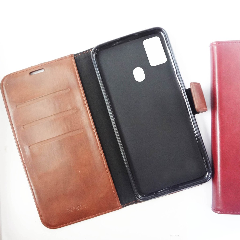 Samsung Galaxy M30S Original Fashion Selular Flip Leather Case - Flip Cover