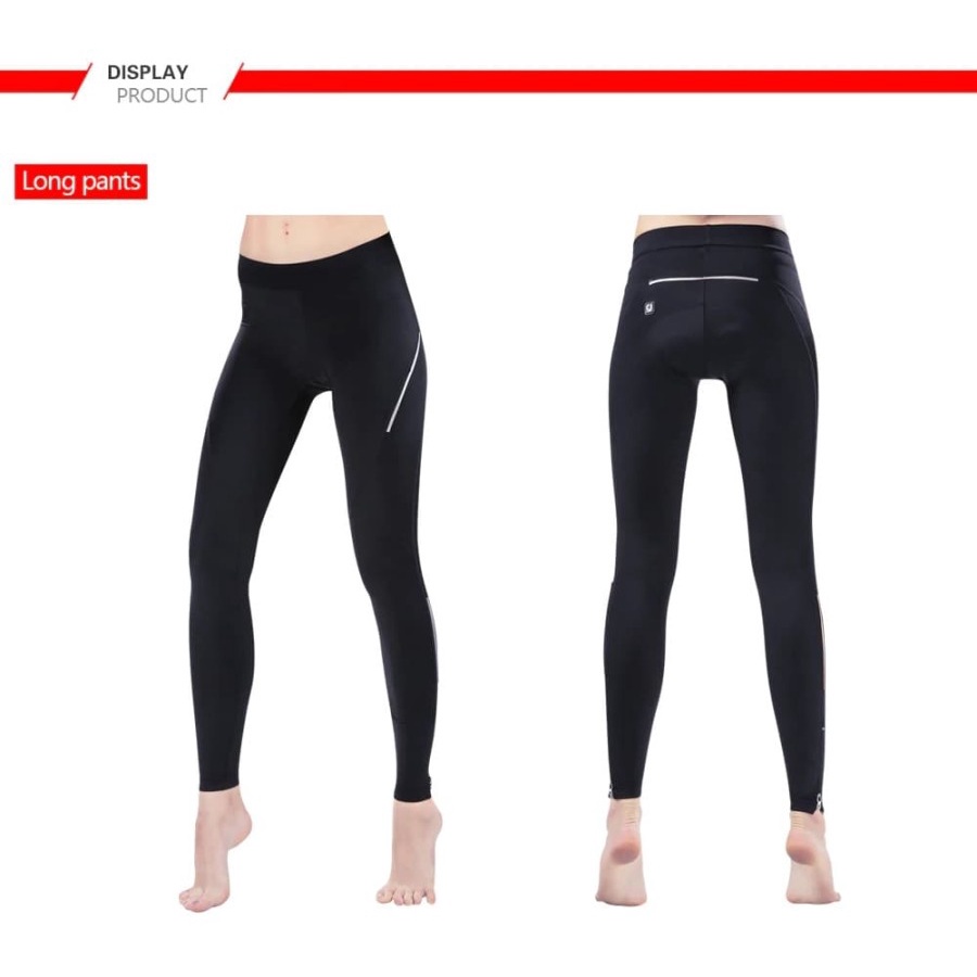 Celana Sepeda Panjang Wanita Premium Cheji, Women Cycling Pant