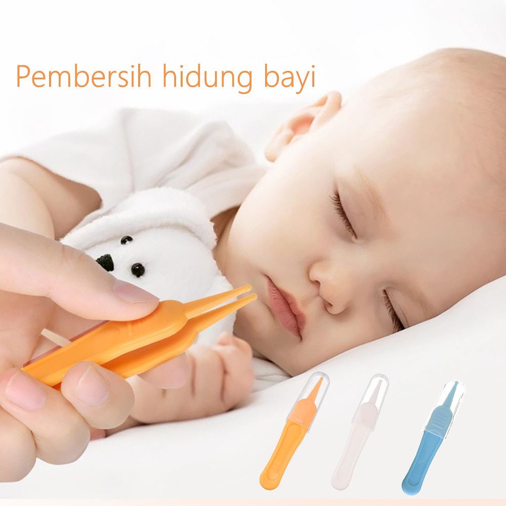 Baby nose picker/jepitan pembersih hidung dan upil bayi pengorek/ Penjepit Kotoran Hidung Bayi / Penjepit Upil Bayi / Baby Nose Cleaning Tweezer