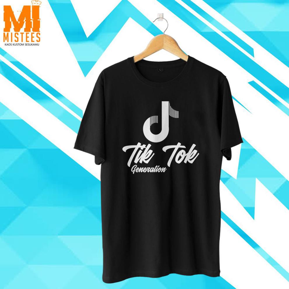 New Eat Sleep Tik Tok Kaos Baju Kualitas Distro Termurah Keren