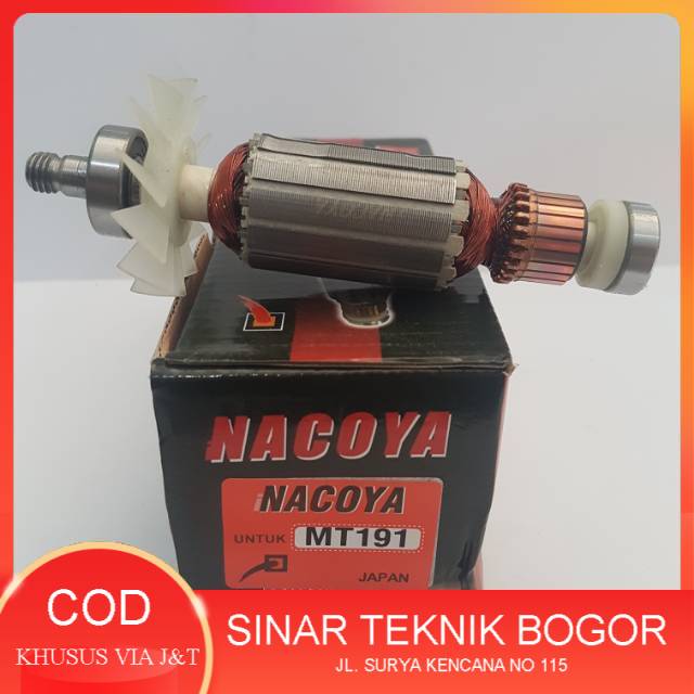Nacoya Armature MT191 MT192 angker ketam tangan maktec mt 191 192