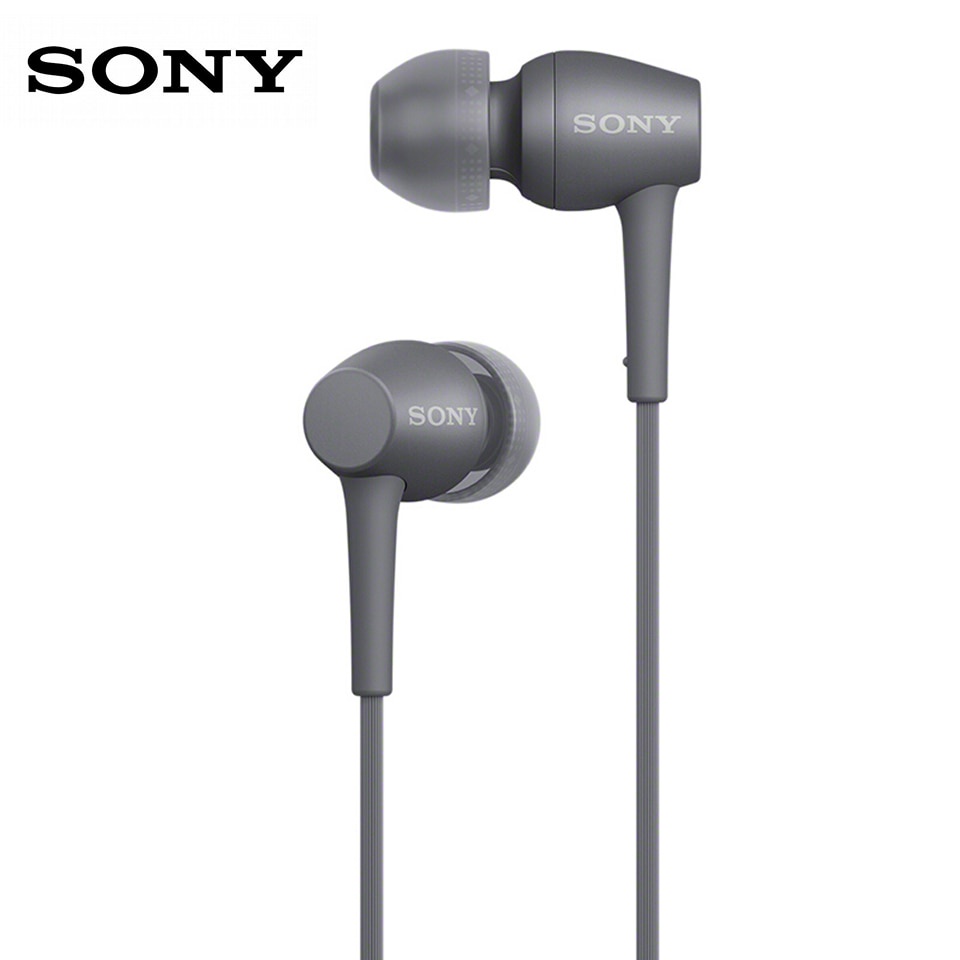 Sony IER-H500A Headset Earphone Kabel 3.5mm Dengan Mic + Fitur Noise Reduction