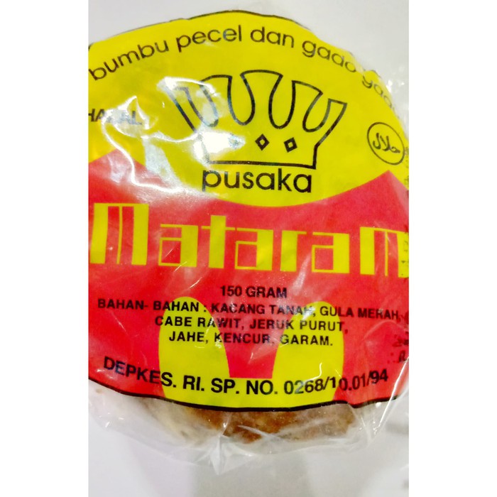 

Order Langsung BUMBU PECEL DAN GADO GADO MATARAM 150gr - PUSAKA MATARAM Diskon