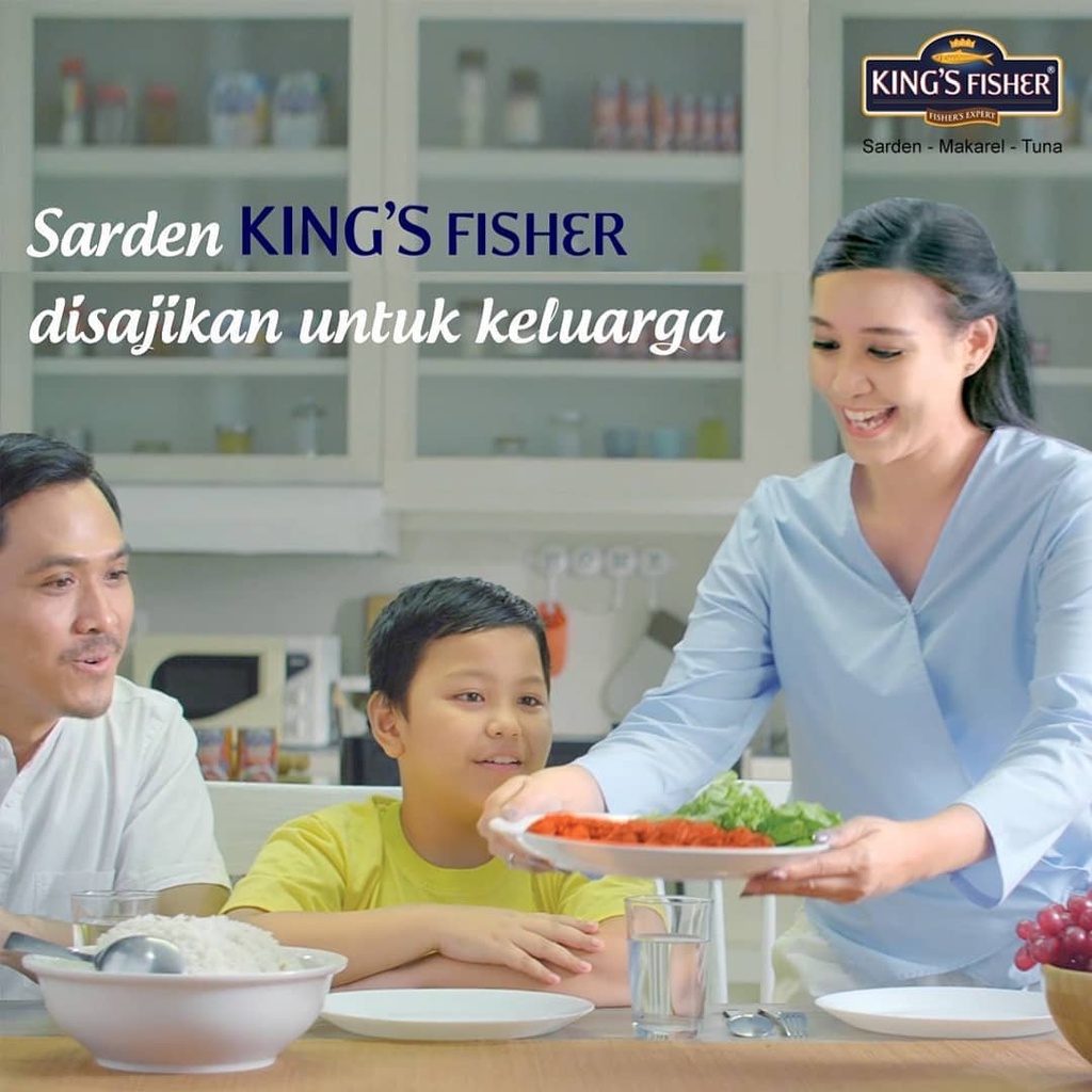 King's King Fisher / Sarden Saos Saus Sambal / 425 gram gr G / 425gr