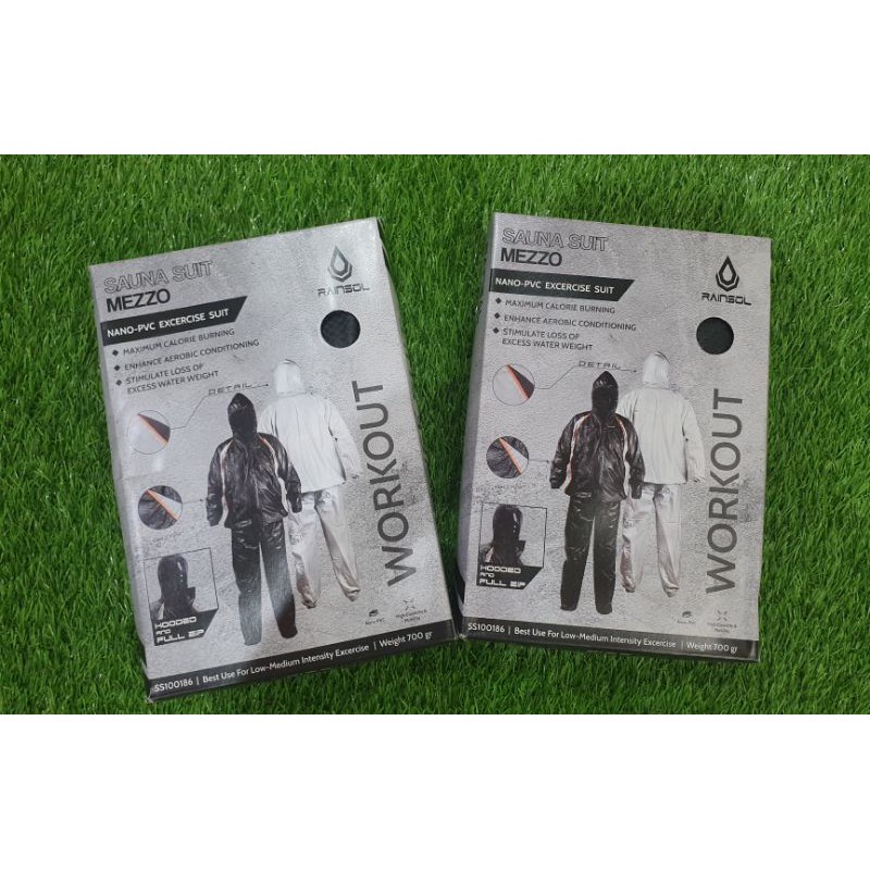 SAUNA SUITE JAKET SAUNA MEZZO SETELAN ORIGINAL